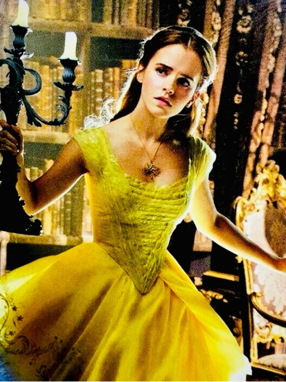 DISNEY | 9 / 10 | Princess Belle Deluxe Sleeveless Nightgown Pajama Girl Gown